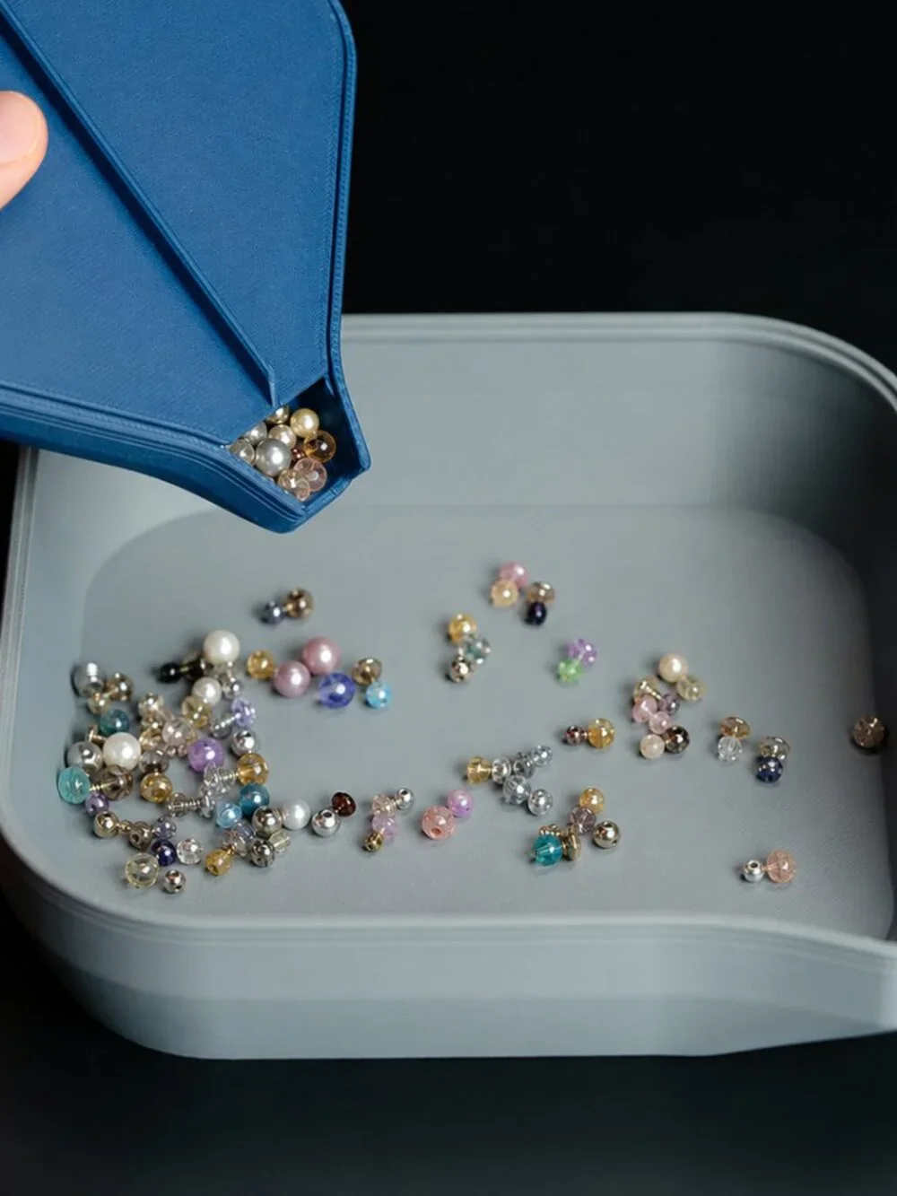 CONTACT ME TO ORDER - Stackable Bead Sorting Tray Box for Jewelry Making